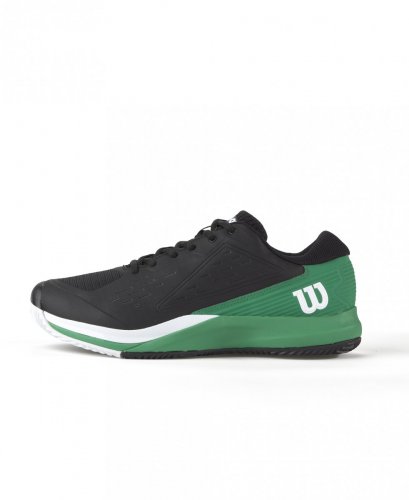 Кросівки Wilson чол. RUSH PRO ACE CLAY BLACK/GREEN чорний/зелений 11.5US
