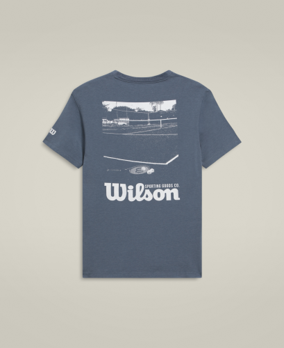 Футболка Wilson чол. EASY STREET TEE SLATE BLUE блакитний SM