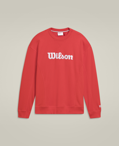 Кофта Wilson муж. TEAMS CREWNECK INFRARED красный LG