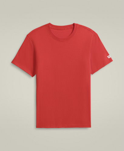 Футболка Wilson чол. UNISEX TEAM GRAPHIC TEE INFRARED червоний MD