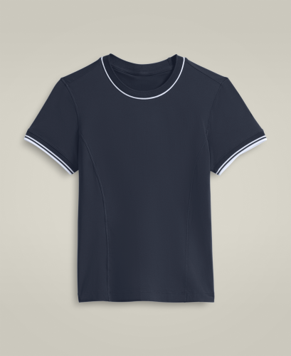 Футболка Wilson жін. TEAM SEAMLESS TEE CLASSIC NAVY синій MD