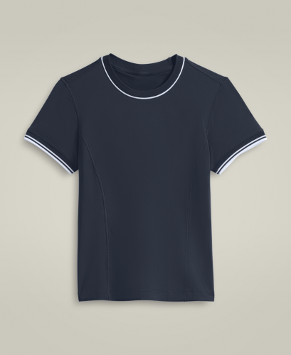 Футболка Wilson жін. TEAM SEAMLESS TEE CLASSIC NAVY синій XS