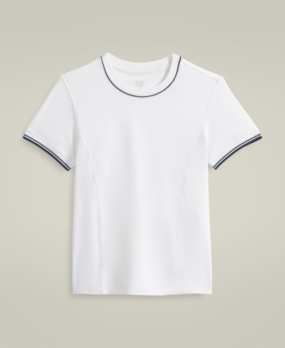 Футболка Wilson жен. TEAM SEAMLESS TEE WHITE белый LG