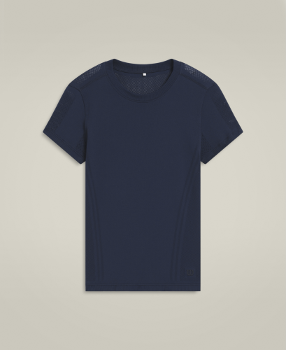 Футболка Wilson жін. PRO SEAMLESS TEE CLASSIC NAVY синій LG