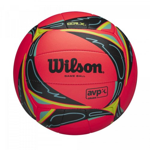 М'яч волейбольний Wilson AVP GRASS GAME BALL VB OF червоний 5
