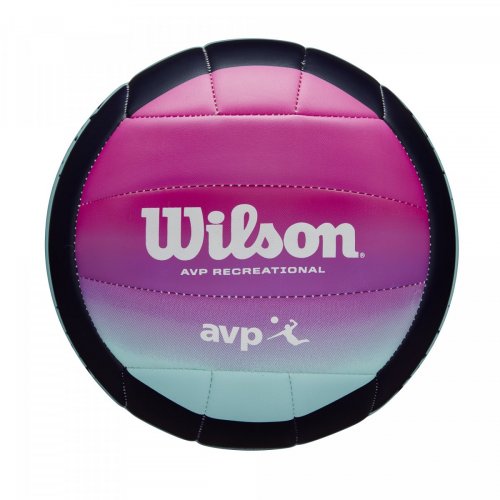 М'яч волейбольний Wilson AVP OASIS VB BL/PURPLE рожевий/чорний/блакитний 5