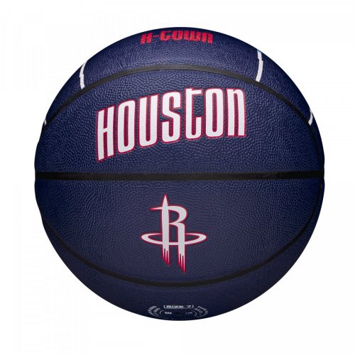 Мяч баскетбольный Wilson NBA TEAM CITY COLLECTOR BSKT HOU ROCKE SZ7 синий 7