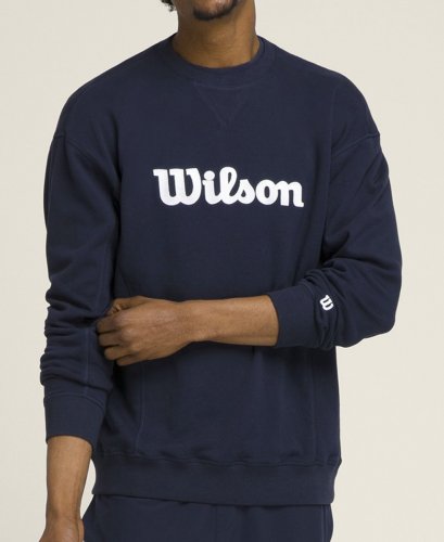 Кофта Wilson муж. TEAMS CREWNECK CLASSIC NAVY синий LG