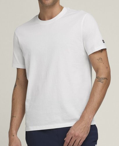 Футболка Wilson чол. UNISEX TEAM GRAPHIC TEE WHITE білий XS