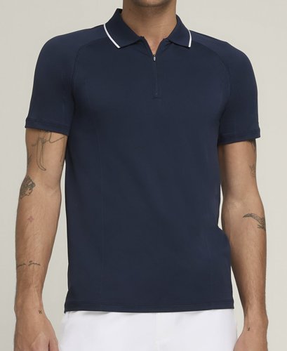 Поло Wilson муж. TEAM SEAMLESS POLO 2.0 NAVY синий LG