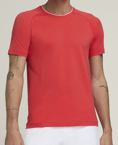 Футболка Wilson чол. TEAM SEAMLESS CREW INFRARED червоний SM