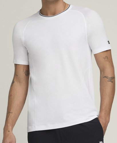 Футболка Wilson муж. TEAM SEAMLESS CREW WHITE белый SM