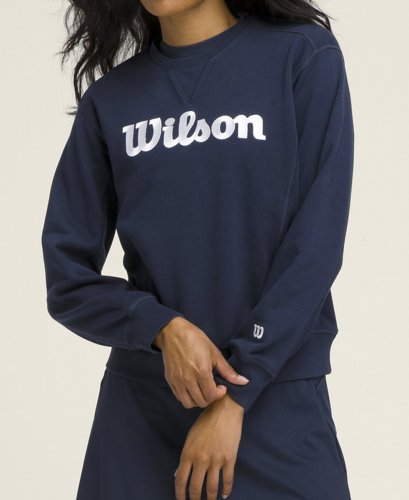 Футболка Wilson жен. TEAM CREWNECK NAVY синий MD