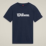 Футболка Wilson дет. YOUTH TEAM GRPHC TEE CLNA SCRIPT синий SM