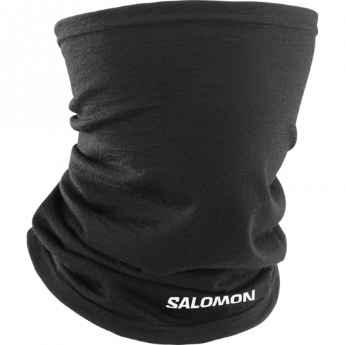 Баф Salomon MERINO NECK GAITER уни. черный NS