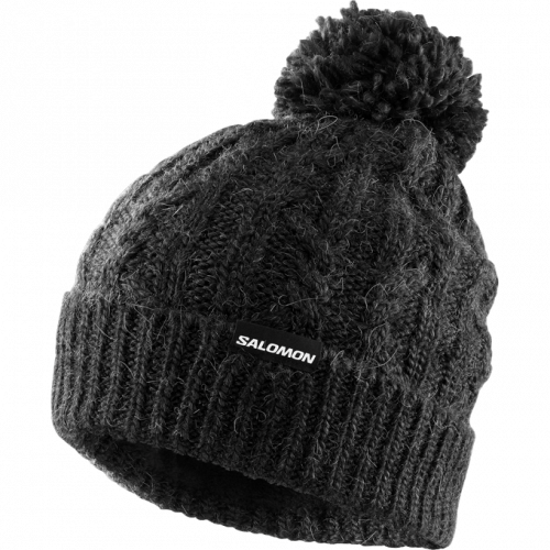 Шапка Salomon IVY BEANIE жен. черный OSFW