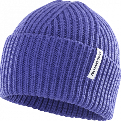 Шапка Salomon SNOWBIRD BEANIE уни. синий OSFA