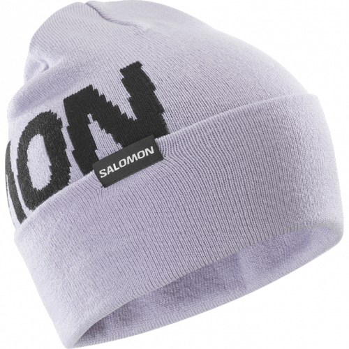 Шапка Salomon HERMITAGE BEANIE уни. фиолетовый OSFA