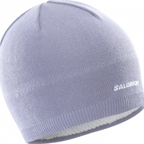 Шапка Salomon SALOMON BEANIE уни. фиолетовый OSFA