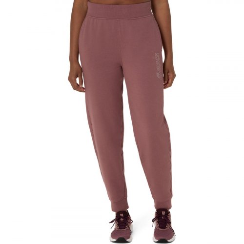 Брюки ASICS ASICS LOGO SWEATPANT жен. бордовый S