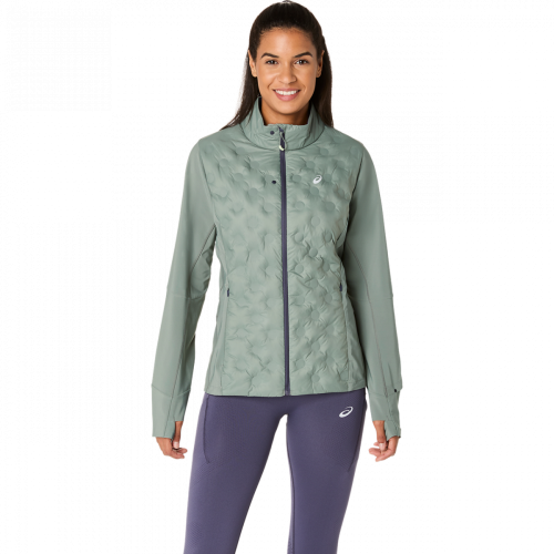 Куртка ASICS ROAD WINTER JACKET жен. зеленый S
