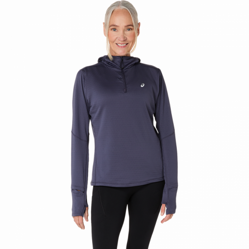 Толстовка ASICS ROAD WINTER LS HOODIE жін. фіолетовий M