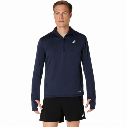 Толстовка ASICS ROAD WINTER LS HOODIE муж. синий M
