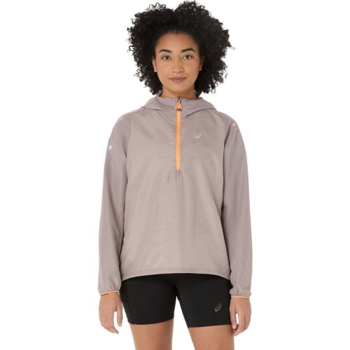 Ветровка ASICS FUJITRAIL PACKABLE WINDBREAKER жен. серый S