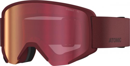 Окуляри гірськолижні Atomic SAVOR L STEREO 25-26 бордовий