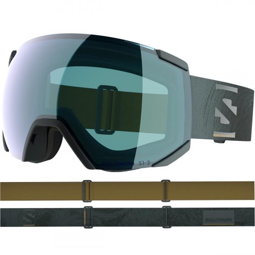 Окуляри гірськолижні Salomon RADIUM PHOTO 25-26 темно-зелений