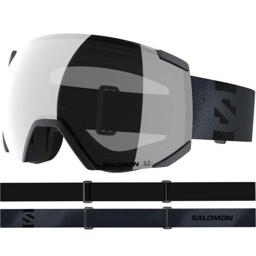 Окуляри гірськолижні Salomon RADIUM ML 25-26 темно-сірий