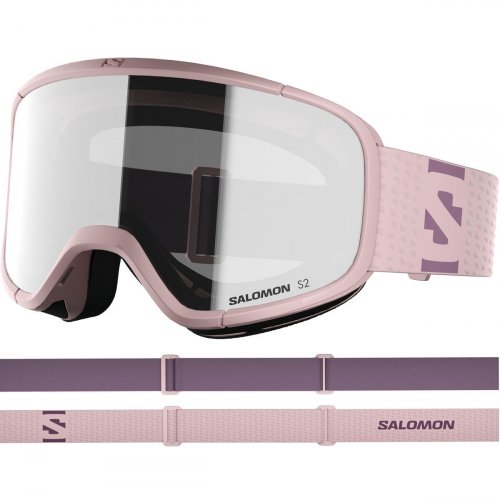 Окуляри гірськолижні Salomon AKSIUM 2.0 25-26 рожевий