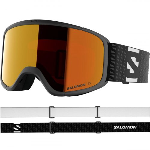 Очки горнолыжные Salomon AKSIUM 2.0 S 25-26 черный