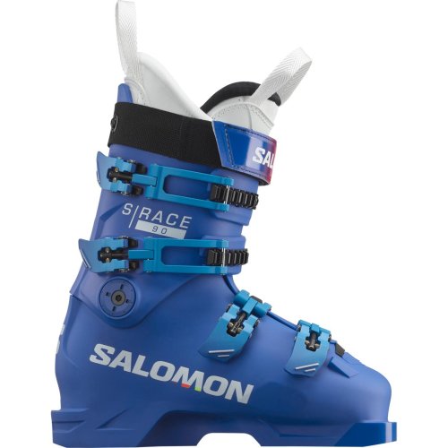 Ботинки горнолыжные Salomon S/RACE 90 25-26 синий/белый 25-25.5