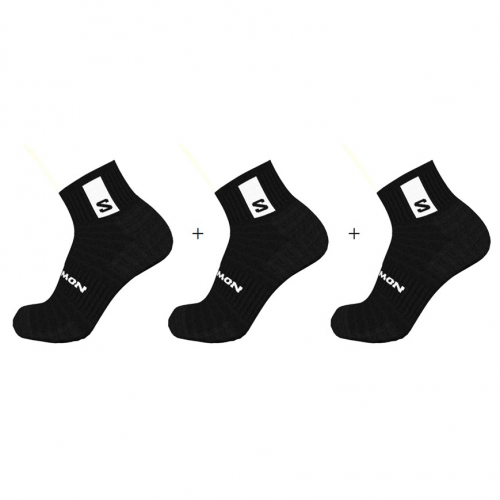 Шкарпетки Salomon EVERYDAY ANKLE 3-PACK уні. чорний 42/44