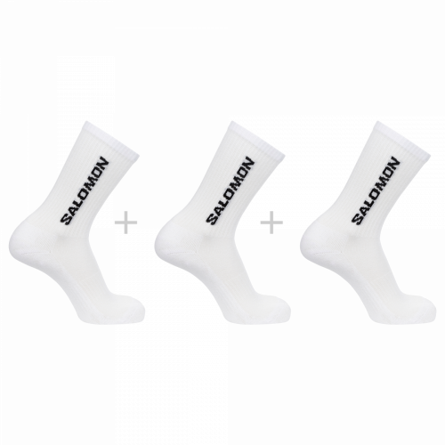 Носки Salomon EVERYDAY CREW 3-PACK уни. белый 36/38
