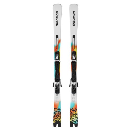 Горные лыжи Salomon ADDIKT PRO 76 с креплениями MI12 GW 25-26 белый/мультиколор 170
