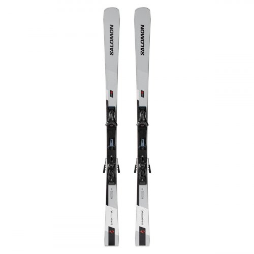 Горные лыжи Salomon S/MAX 12 с креплениями MI12 GW 25-26 серый/черный/белый 165