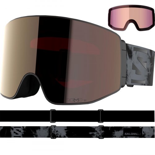 Очки горнолыжные Salomon SENTRY PRIME SIGMA 25-26 черный/темно-серый