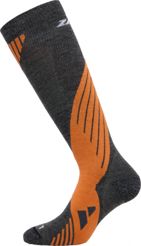 Носки Zanier ALPINE SOCKS UX уни. серый-оранжевый 57010-5692 S