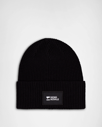Шапка Mons Royale Bluff Merino Beanie уні. чорний OS