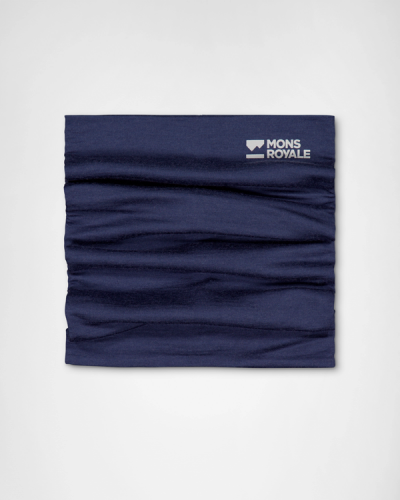 Баф Mons Royale Double Up Merino Neckwarmer уни. синий OS