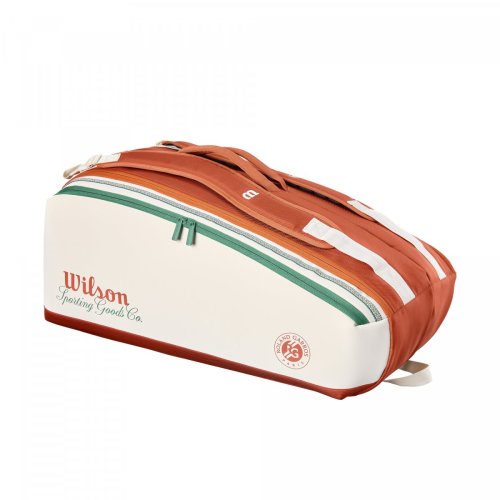 Чехол Wilson ROLAND GARROS 2026 9PK RACKET BAG CREAM