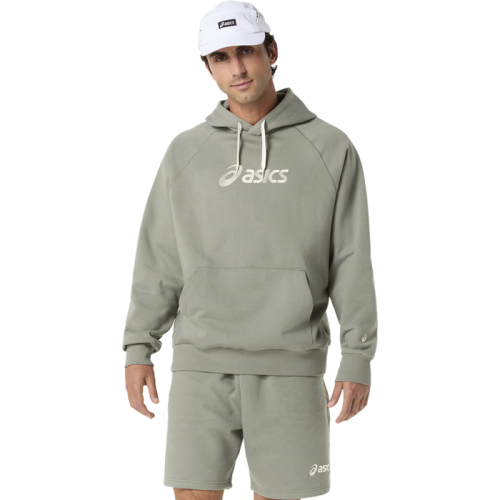 Толстовка ASICS ASICS LOGO FLEECE PULLOVER HOODIE чол. зелений XL