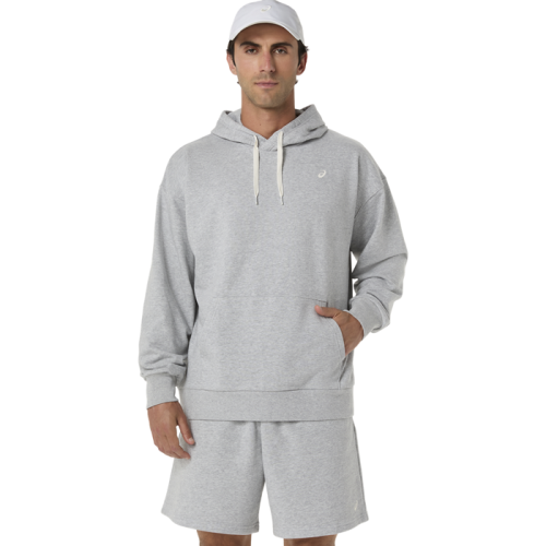 Толстовка ASICS FRENCH TERRY RELAXED PULLOVER HOODIE муж. серый M