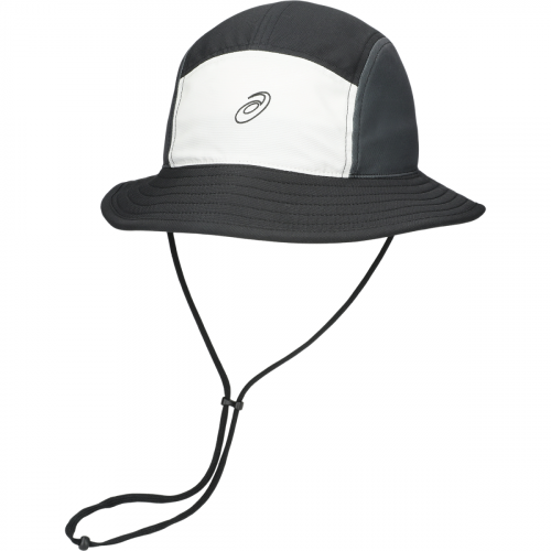 Панама ASICS PERFORMANCE RUNNING BUCKET HAT уні. чорний-білий M