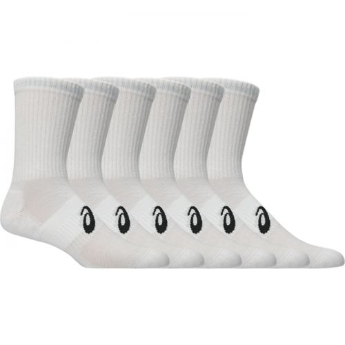 Шкарпетки (6 шт. в упаковці) ASICS 6 PACK CREW SOCK уні. білий M