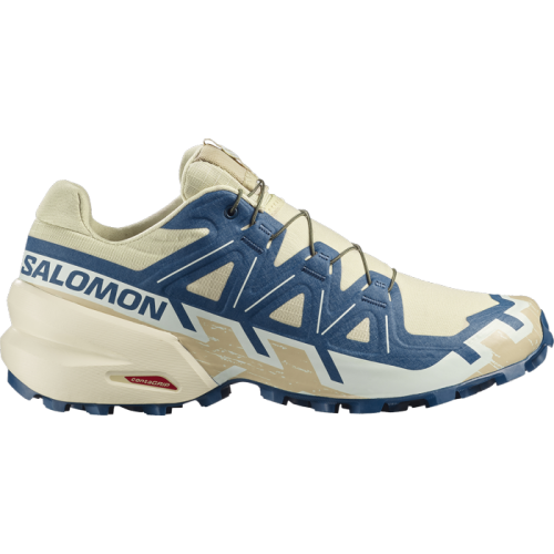 Кроссовки Salomon SPEEDCROSS 6 муж. бежевый-синий 8,5