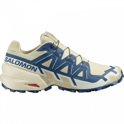 Кроссовки Salomon SPEEDCROSS 6 муж. бежевый-синий 10