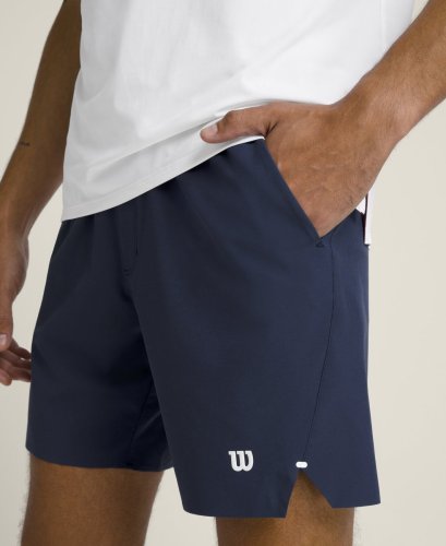 Шорты Wilson муж. TOURNAMENT SHORT V2 - 7" NAVY синий SM